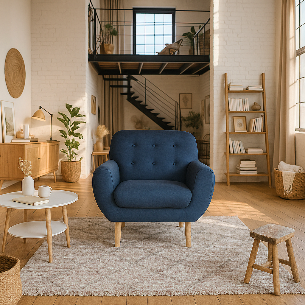 Sillón Nora - Azul