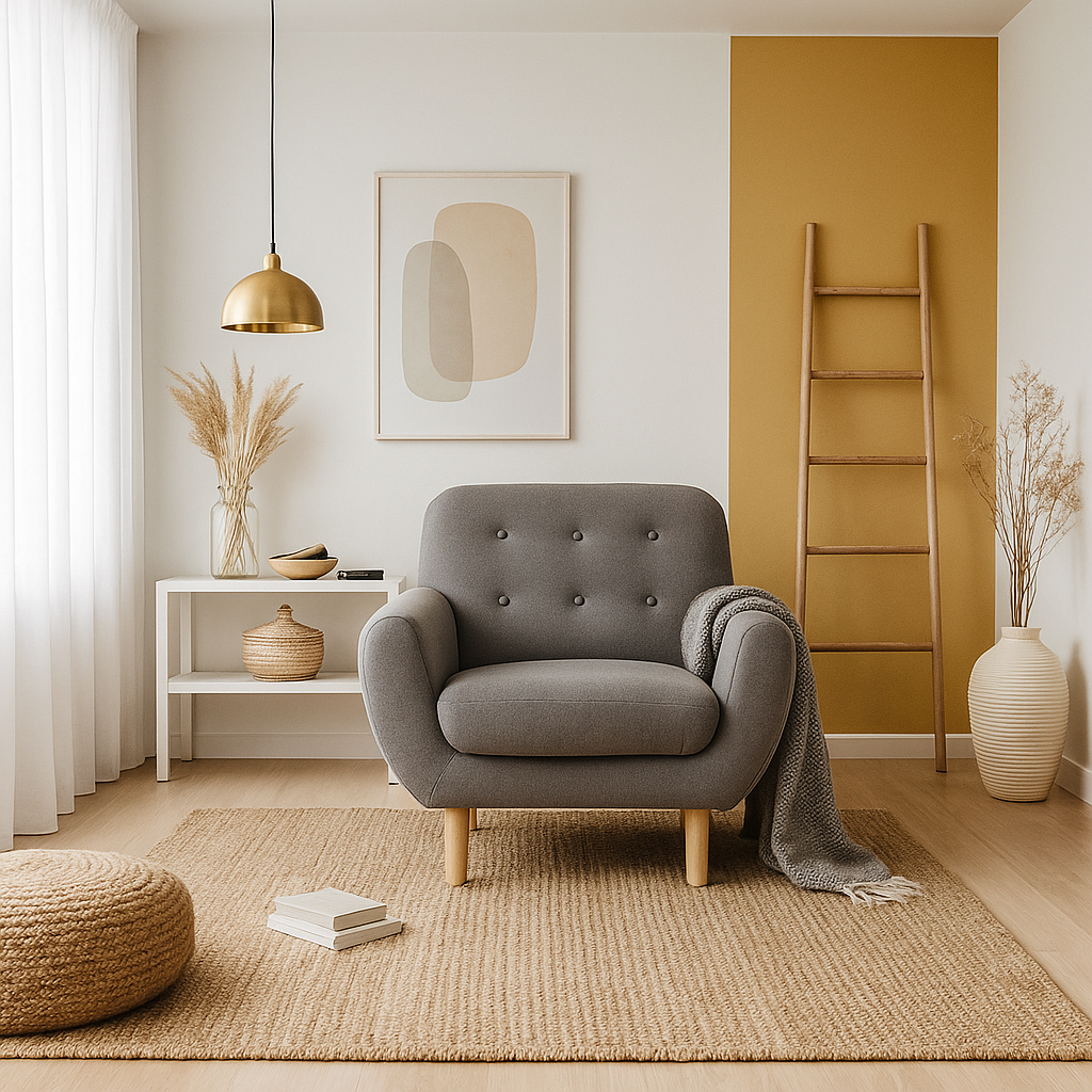 Sillón Nora - Gris Oxford