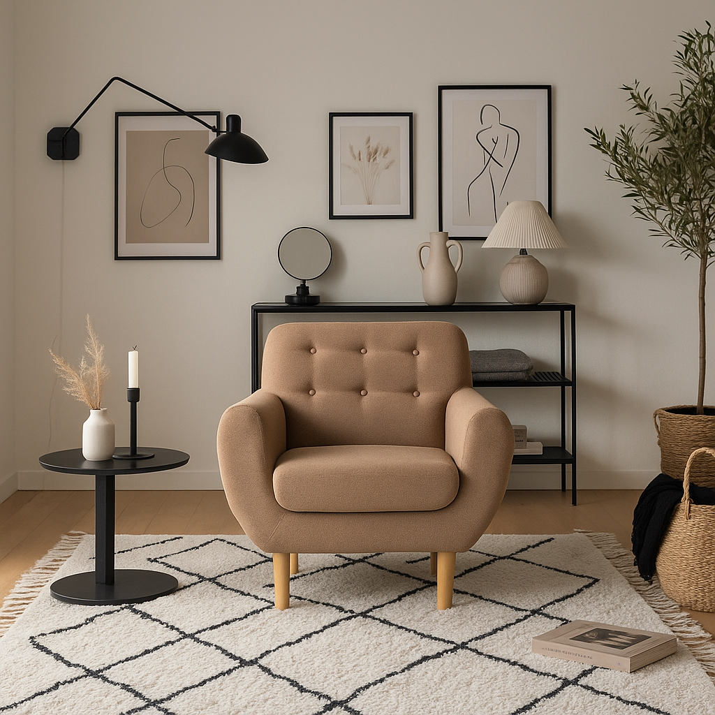 Sillón Nora - Arena