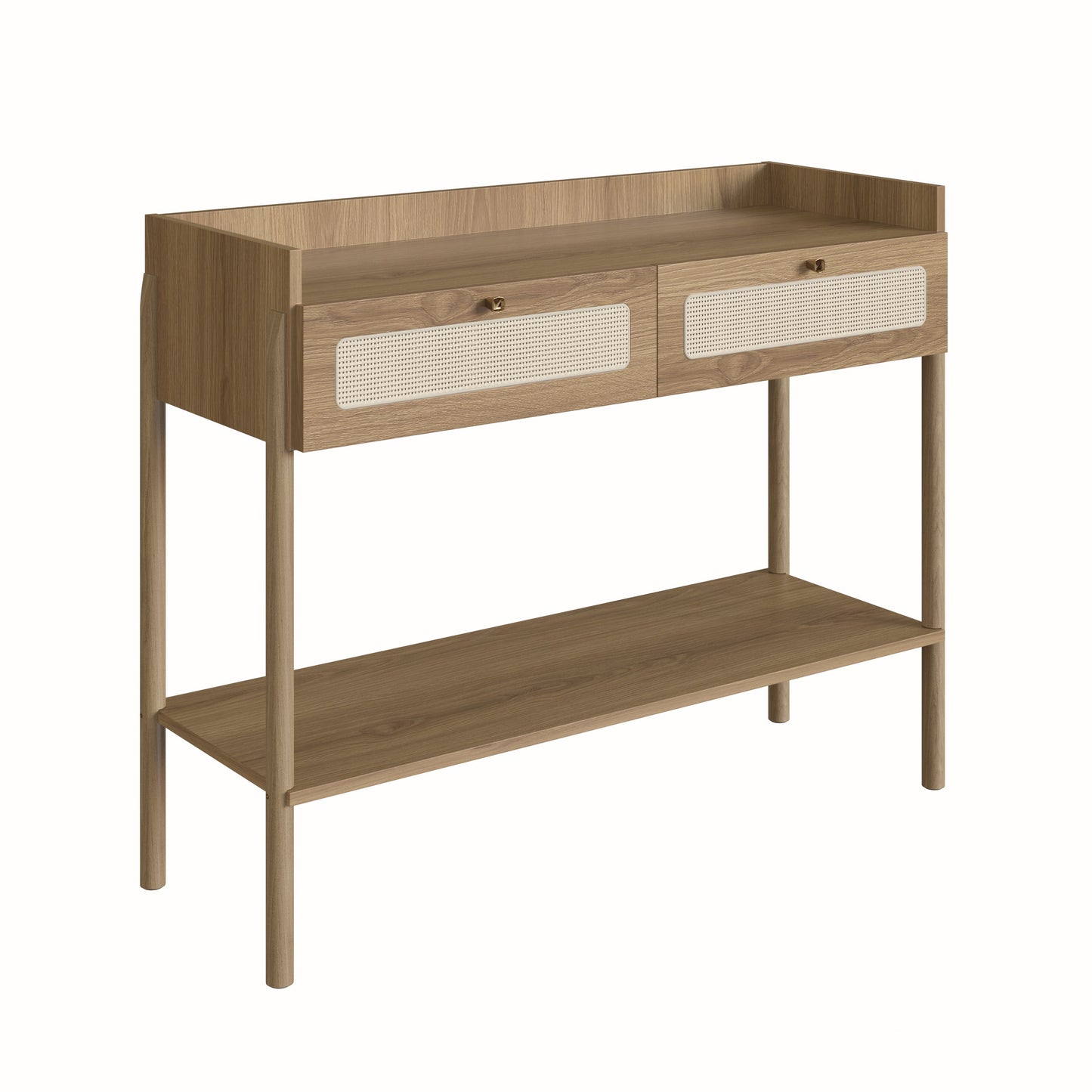 Consola Ananda - Beige y Madera - Tugow