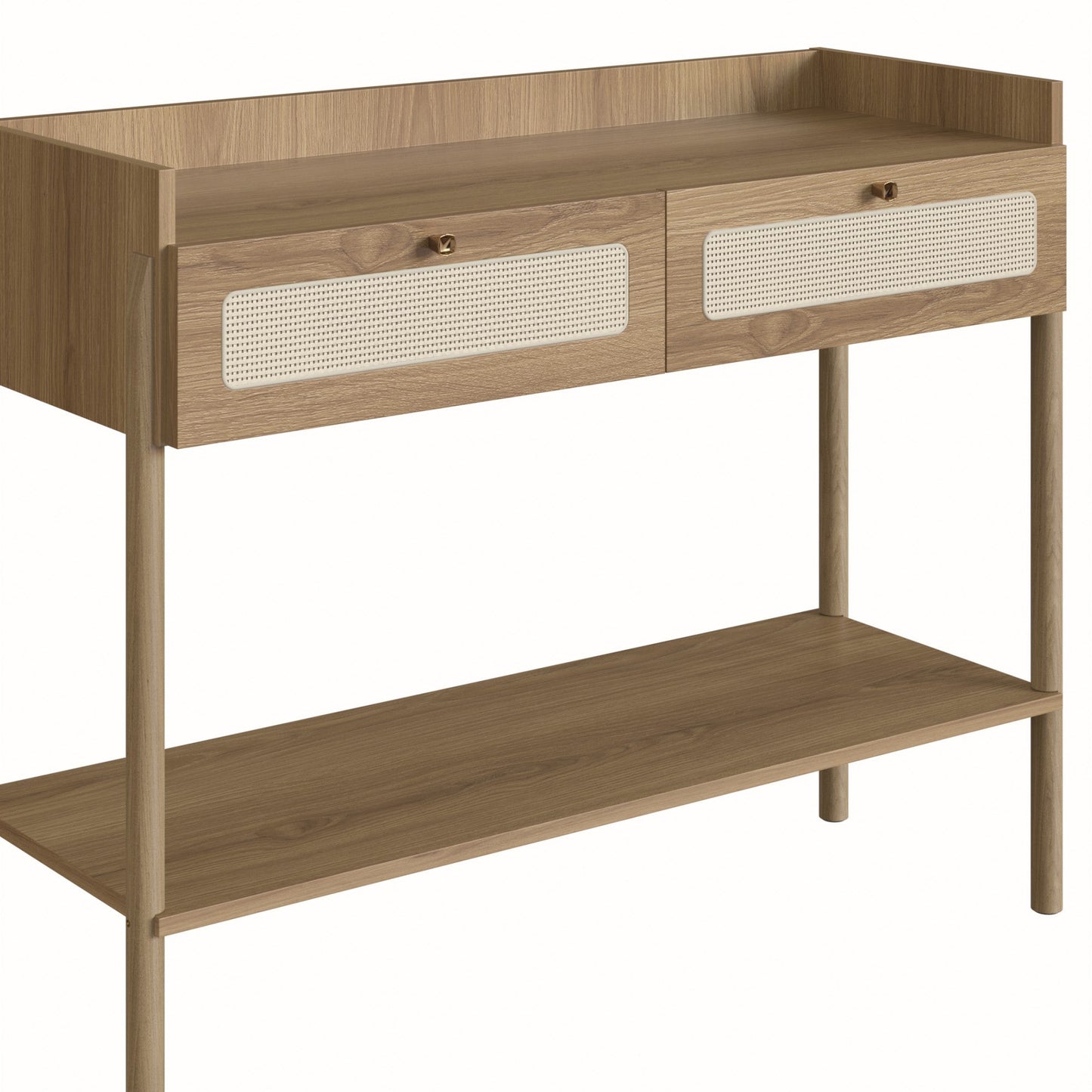 Consola Ananda - Beige y Madera - Tugow