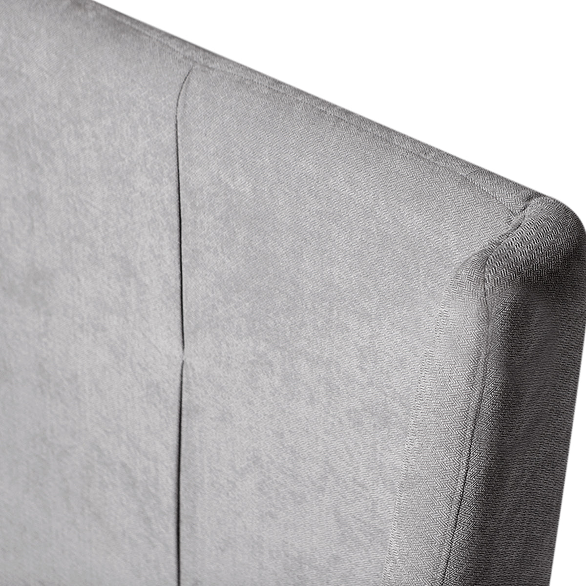 Cabecera matrimonial Hampton - Gris Claro - Tugow