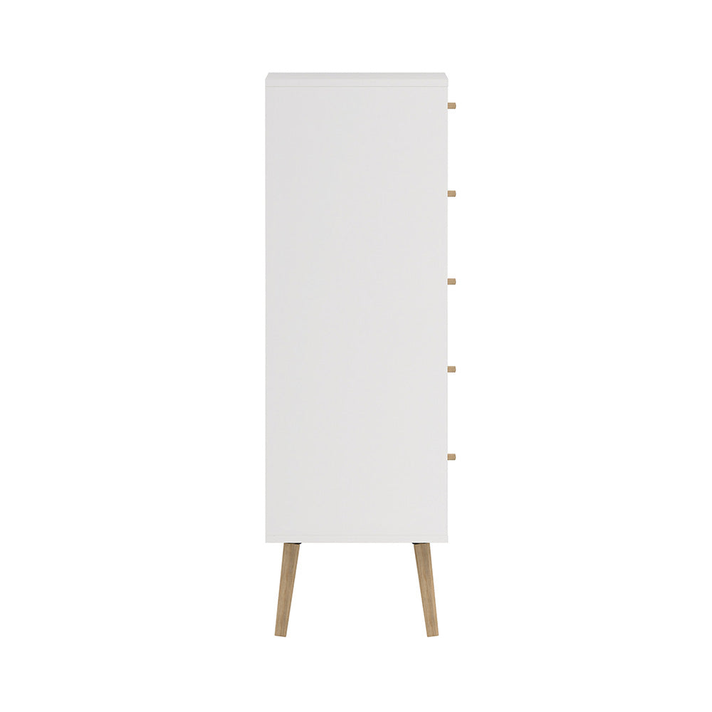 Cajonera Bodo - Blanco y Roble - Tugow