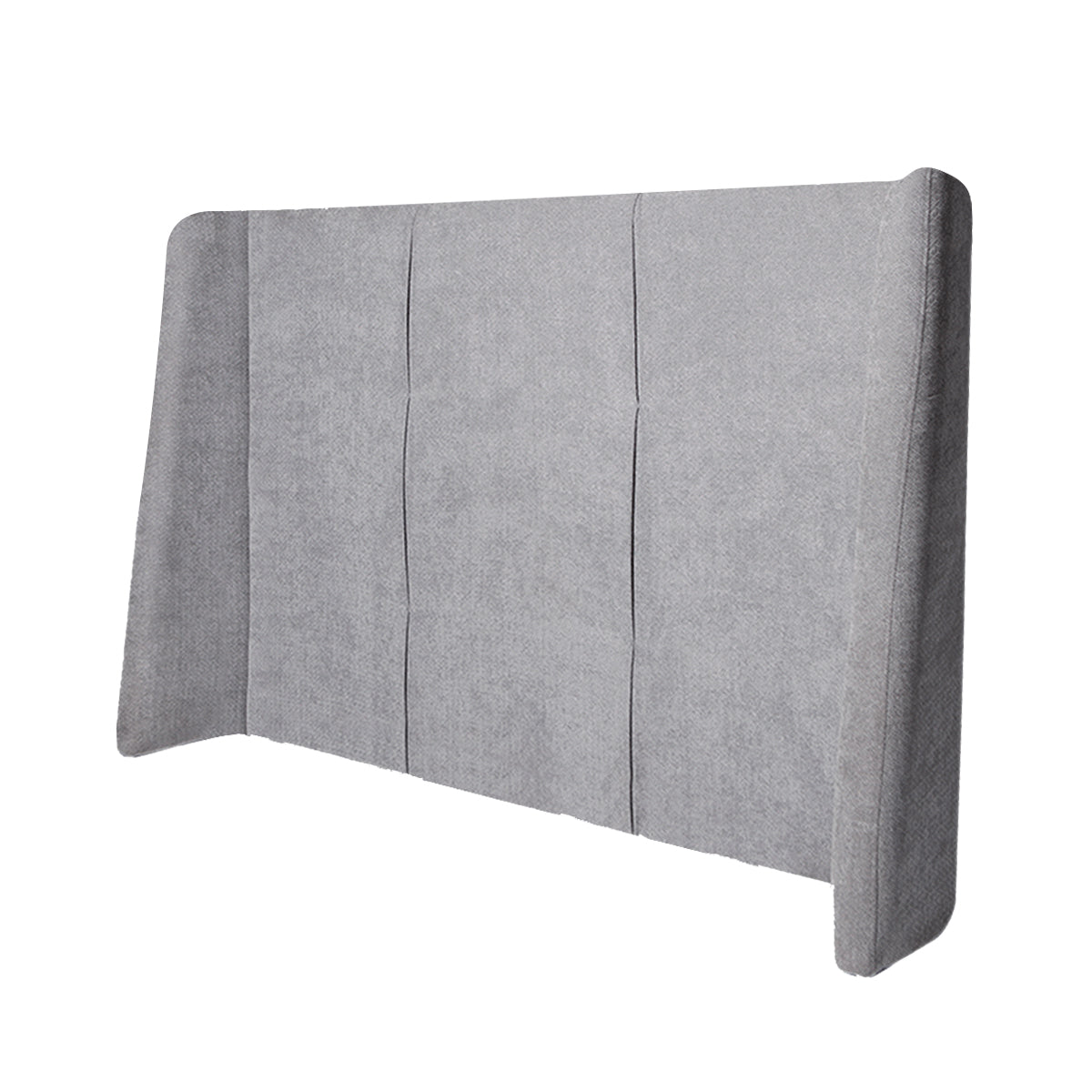 Cabecera matrimonial Hampton - Gris Claro - Tugow