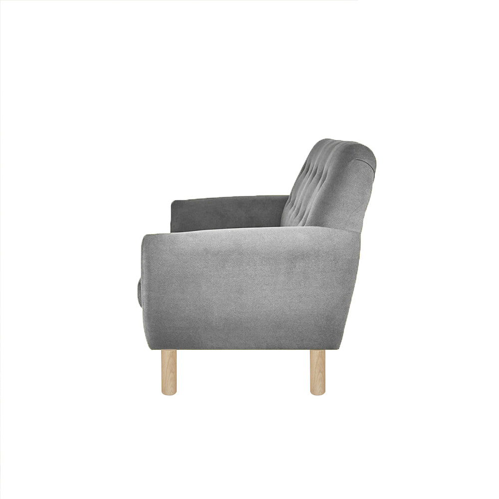 Sillón Nora - Gris Plata - Tugow