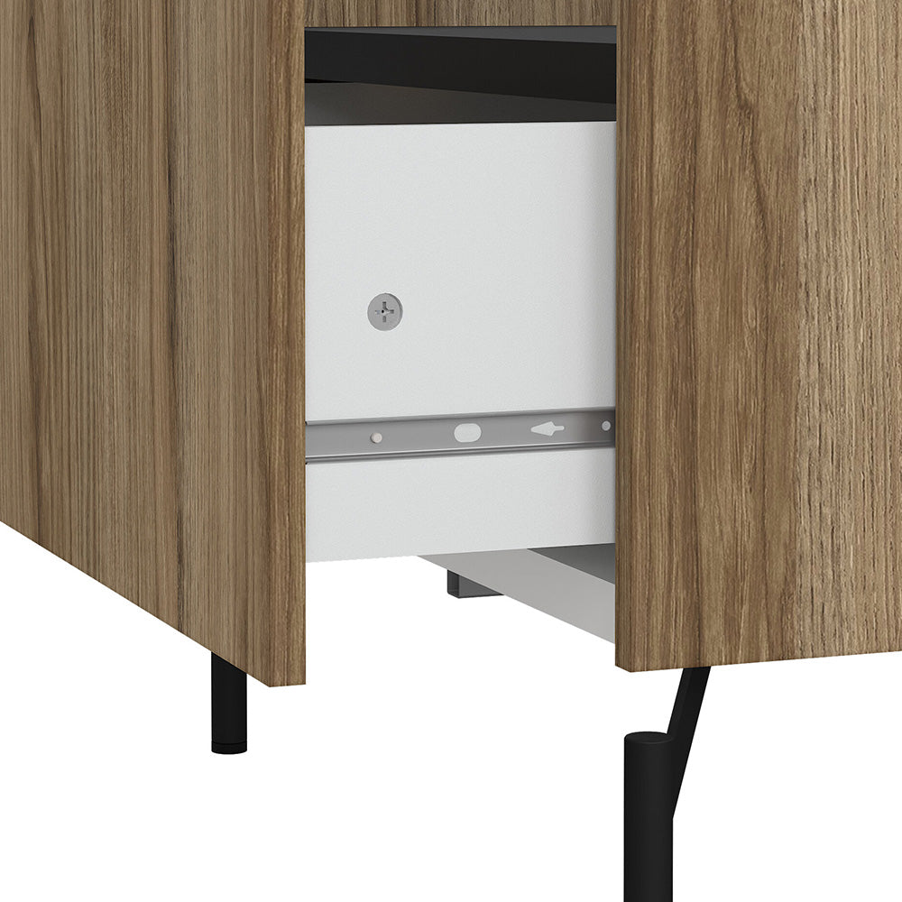 Mesa Bergen - Roble y Negro - Tugow