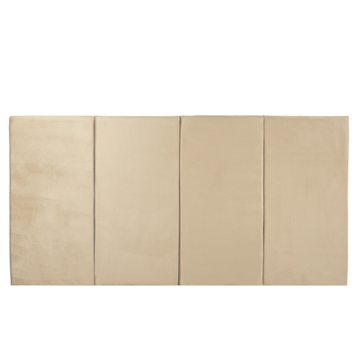 Juego de 4 paneles para cabecera modular King Size Lunaria - Beige - Tugow