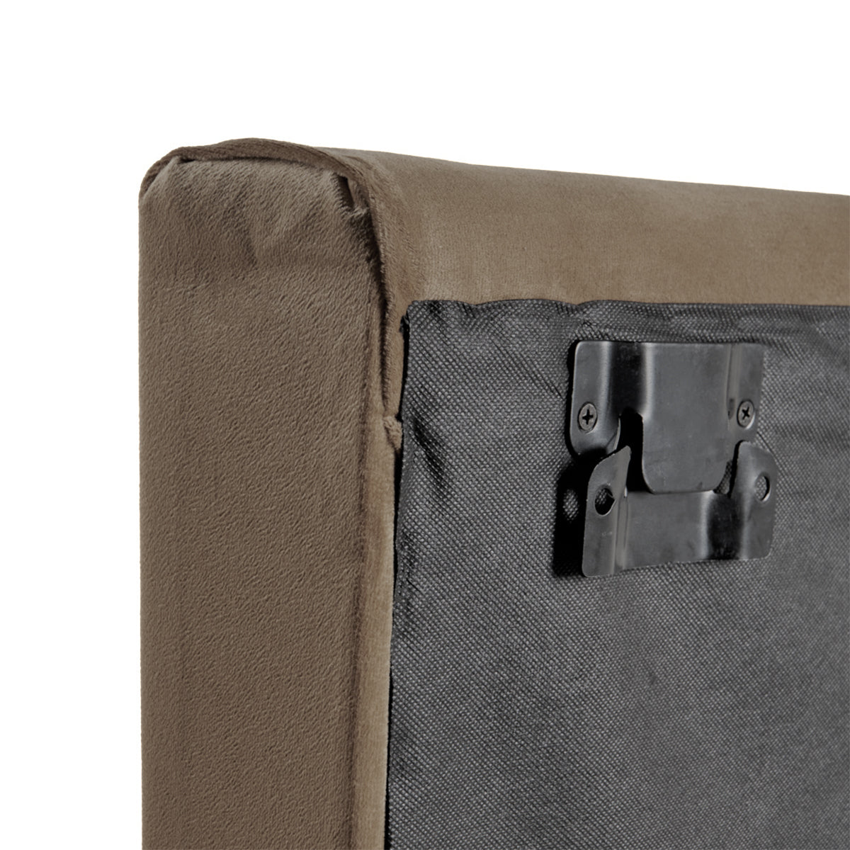 Juego de 2 paneles para cabecera modular individual Lunaria - Cocoa - Tugow