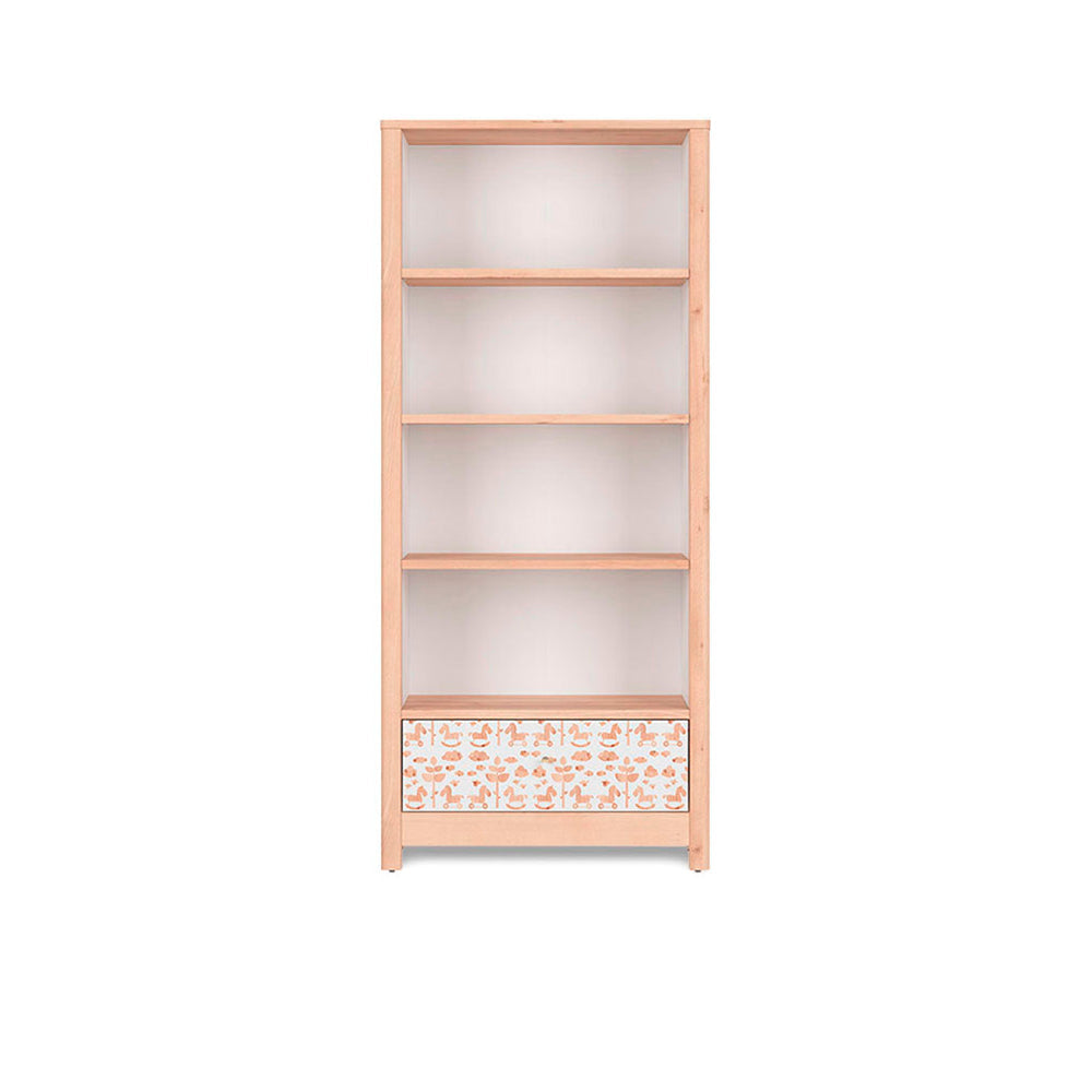 Librero Altair - Color Madera y Blanco - Tugow