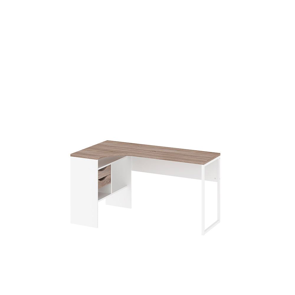 Escritorio Aramis - Color Madera y Blanco - Tugow