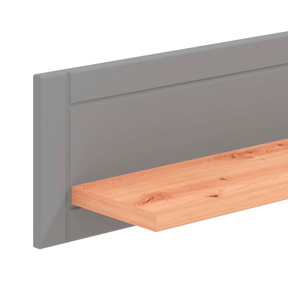 Repisa Areta - Gris y Color Madera - Tugow