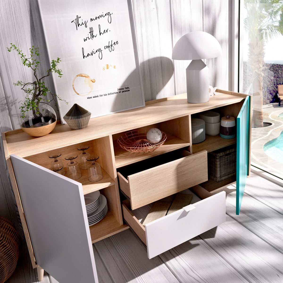 Credenza Arlequin - Multicolor - Tu Gow