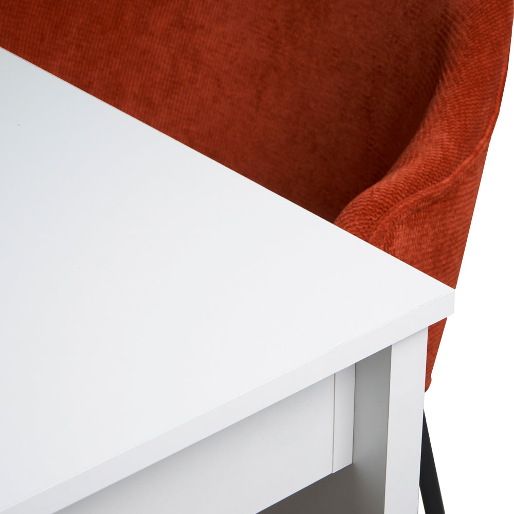 Mesa Aspen con 4 Sillas Suanna Rojo - Tugow