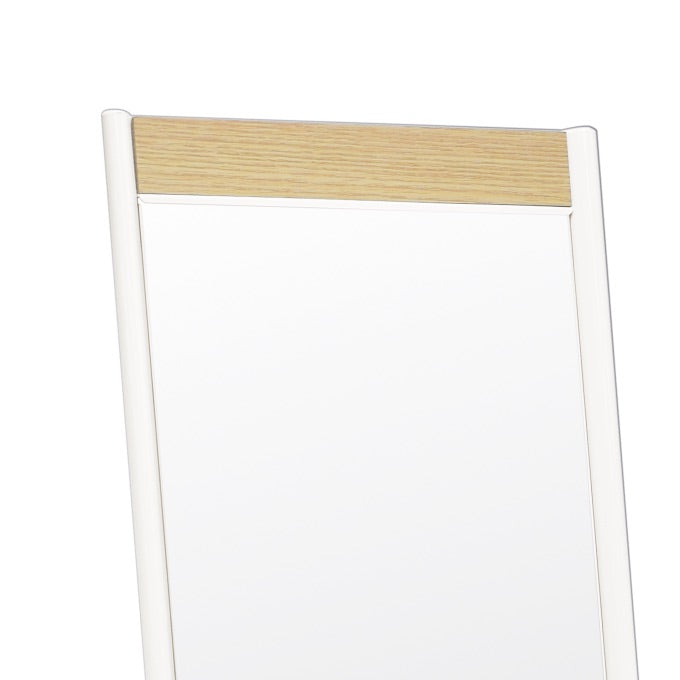 Espejo Gales - Color Madera y Blanco - Tugow