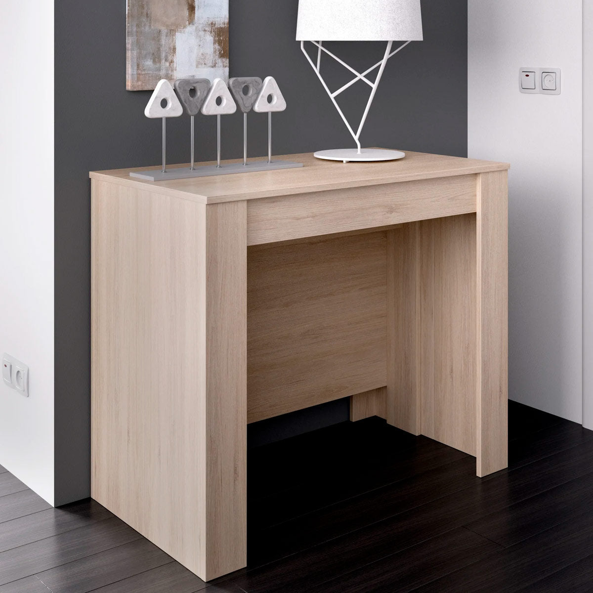 Mesa de comedor extensible Bahia - Color Madera - Tugow