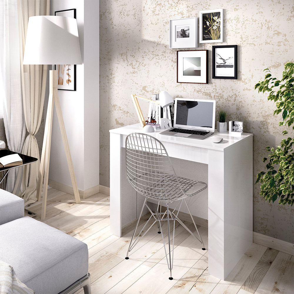Mesa de comedor extensible Bahia - Blanco - Tugow