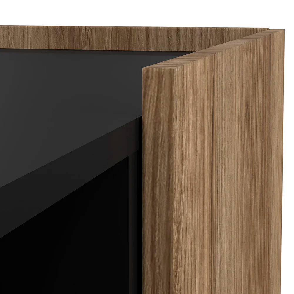 Mueble para TV Bergen- Roble y Negro - Tugow
