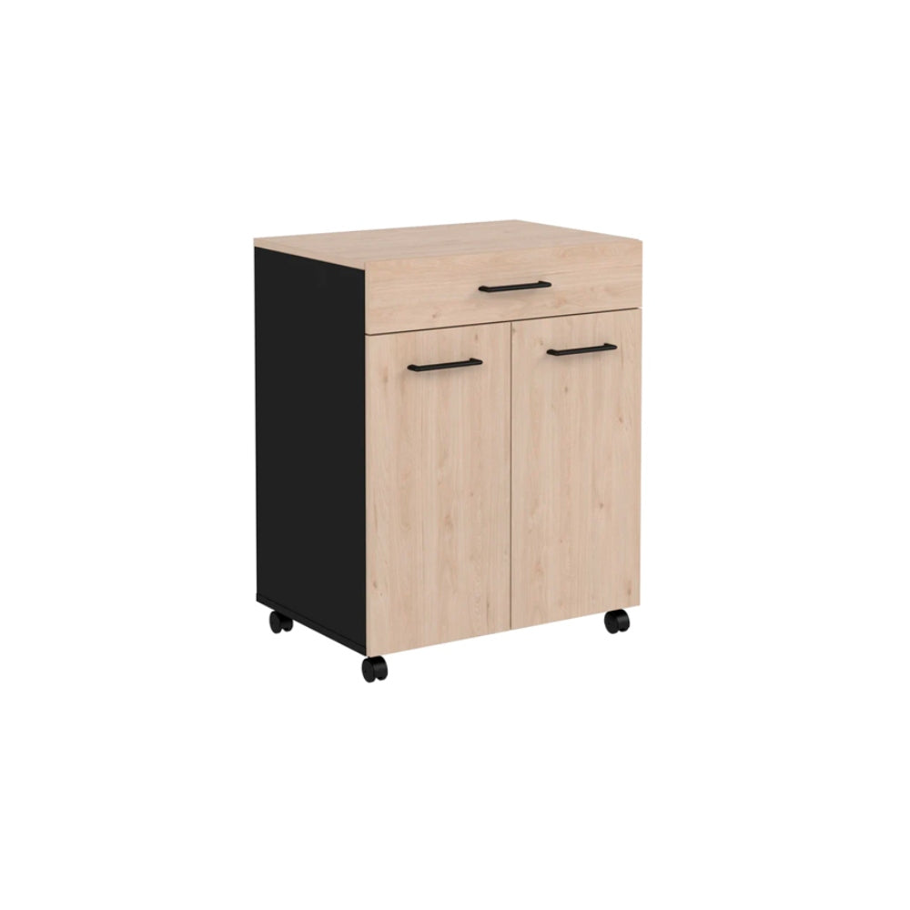 Alacena Lanister - Color Madera y Negro - Tugow