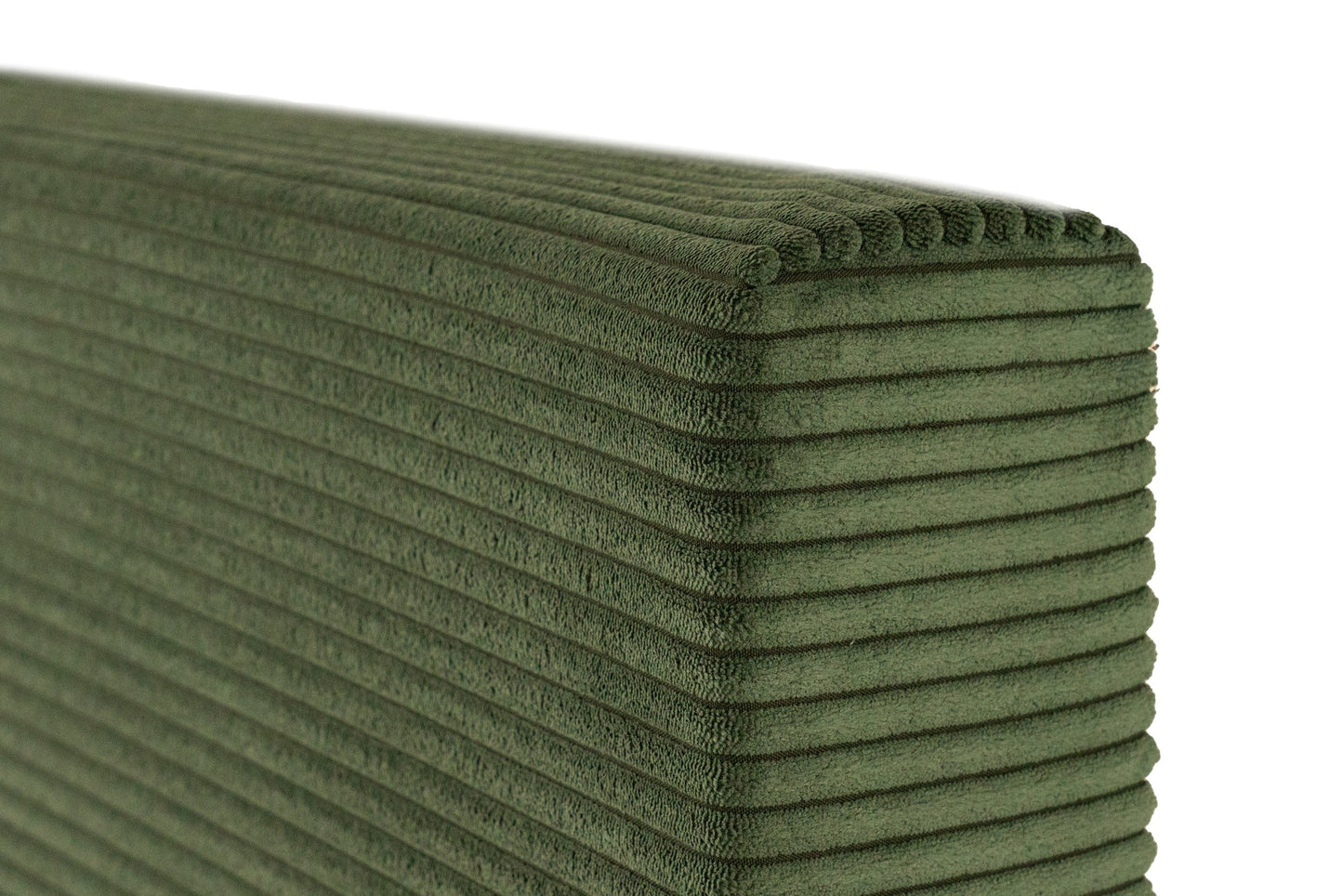 Panel Para Cabecera Modular Lunaria - Tela Tipo Pana Verde Pino