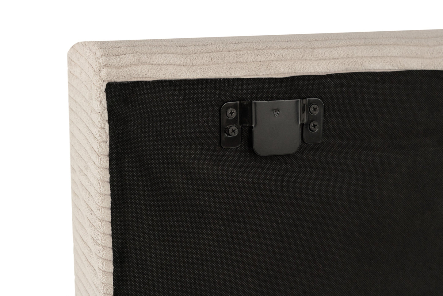 Panel Para Cabecera Modular Lunaria - Tela Tipo Pana Marfil