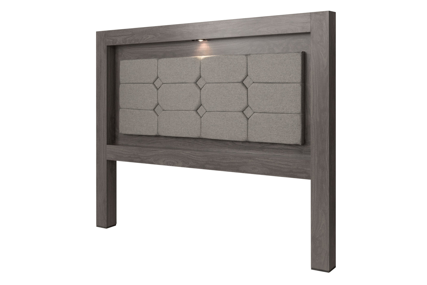 Cabecera King Size Mobli - Gris