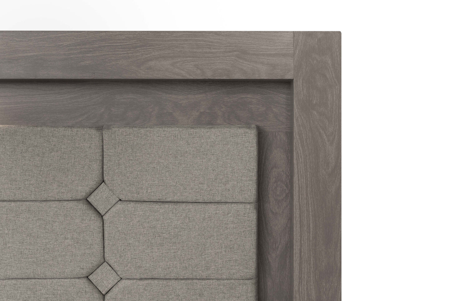 Cabecera King Size Mobli - Gris