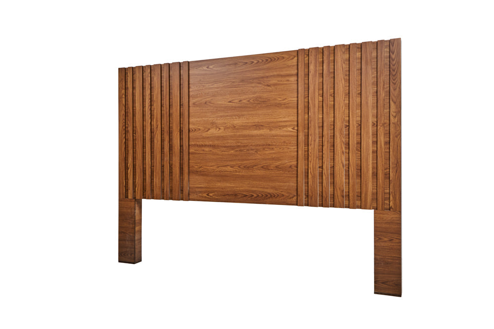 Cabecera King Size Luven - Nogal