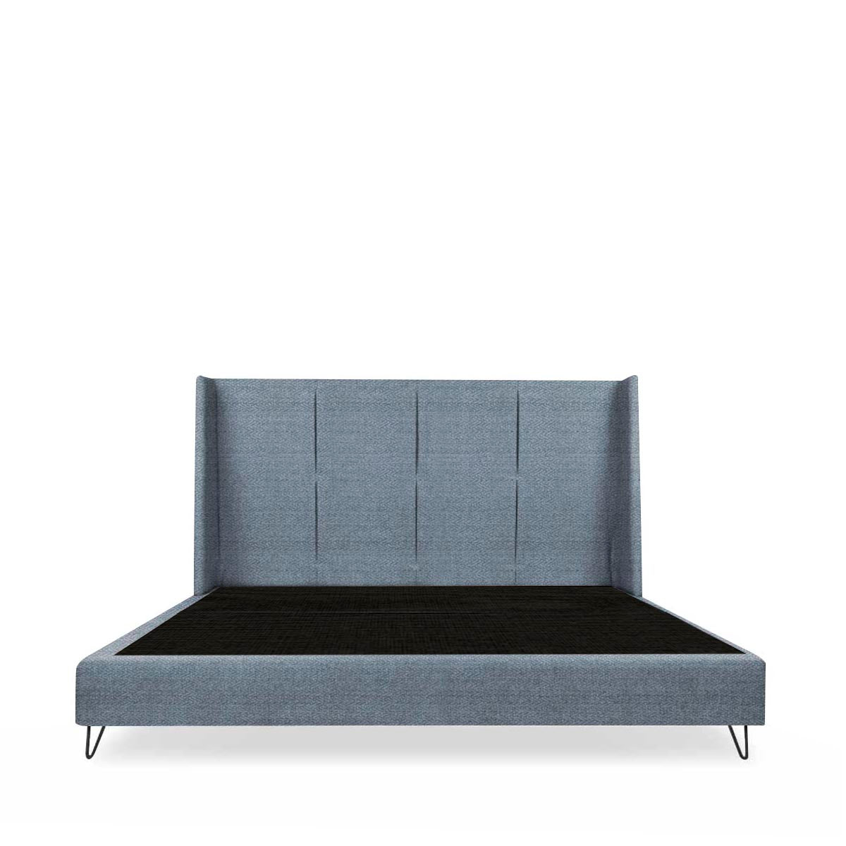 Cama queen Hampton - Azul - Tu Gow