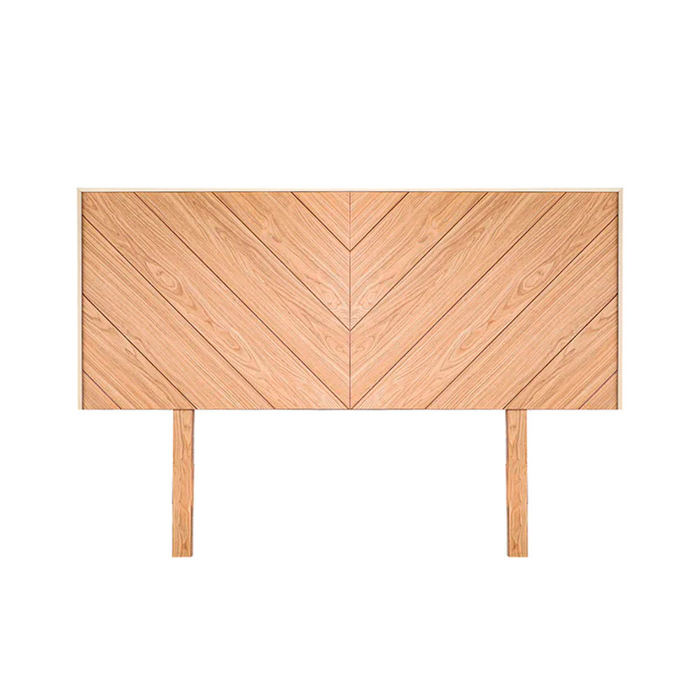 Cabecera Chevron individual/matrimonial - Color Madera - Tugow