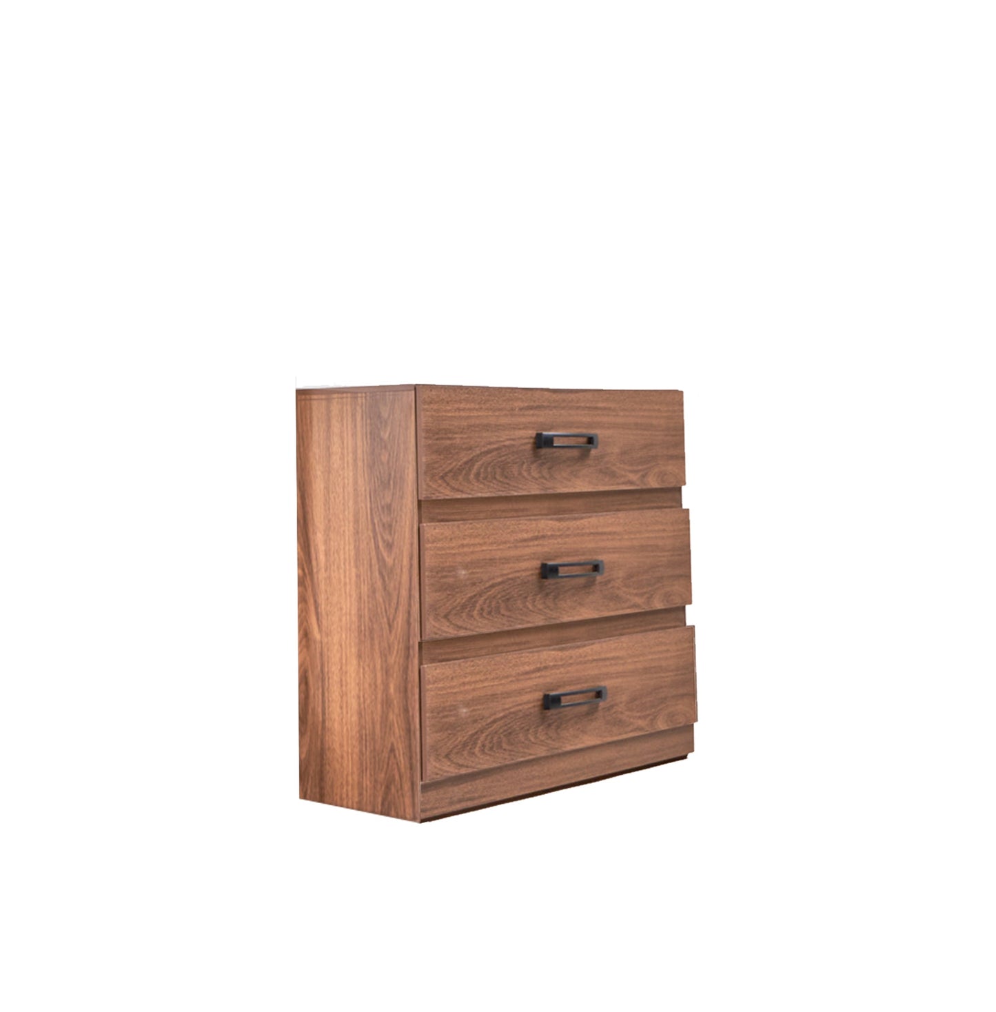 Cómoda Cajonera de 3 cajones Jarpen - Nogal - Tugow