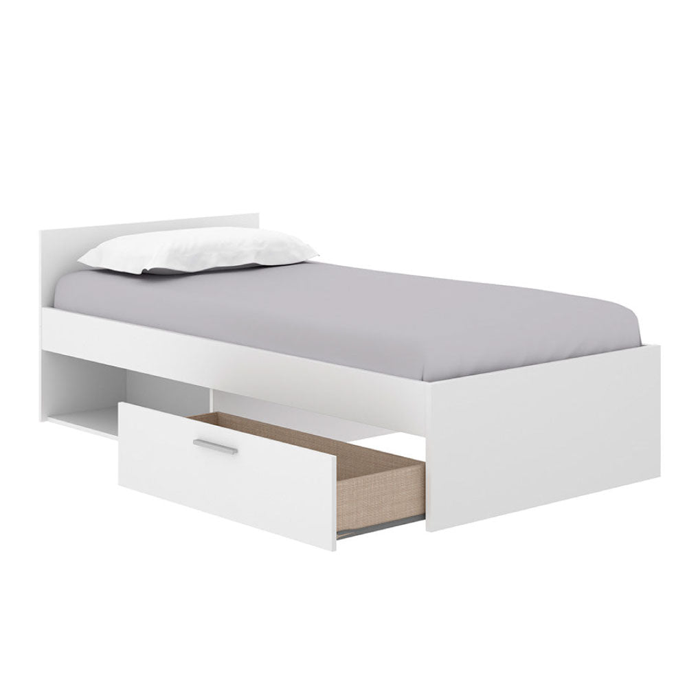 Cama Individual Sam - Blanco - Tugow