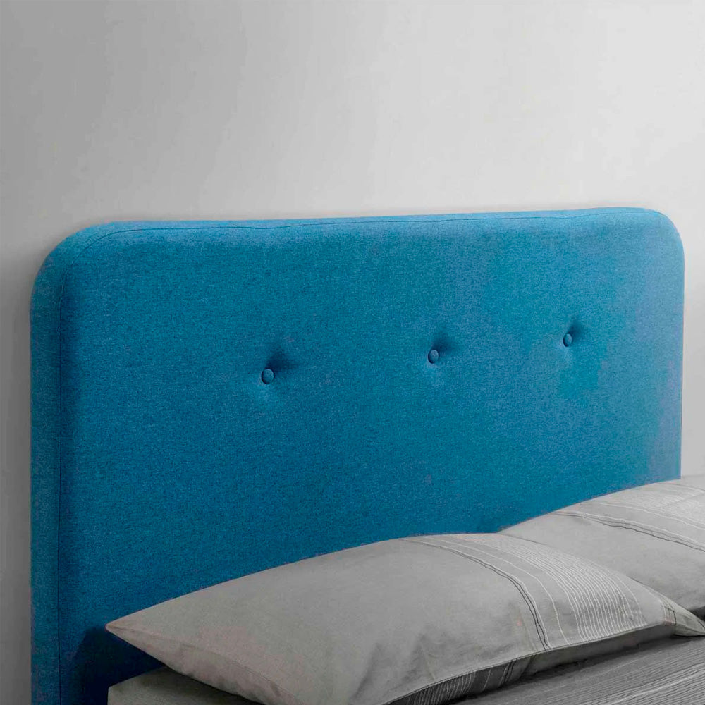 Cama matrimonial Gao - Azul - Tugow