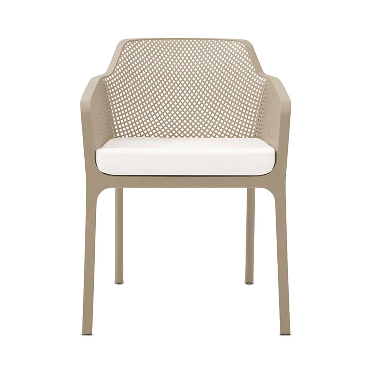 Set de 4 sillas de exterior Galdania - Café - Tugow