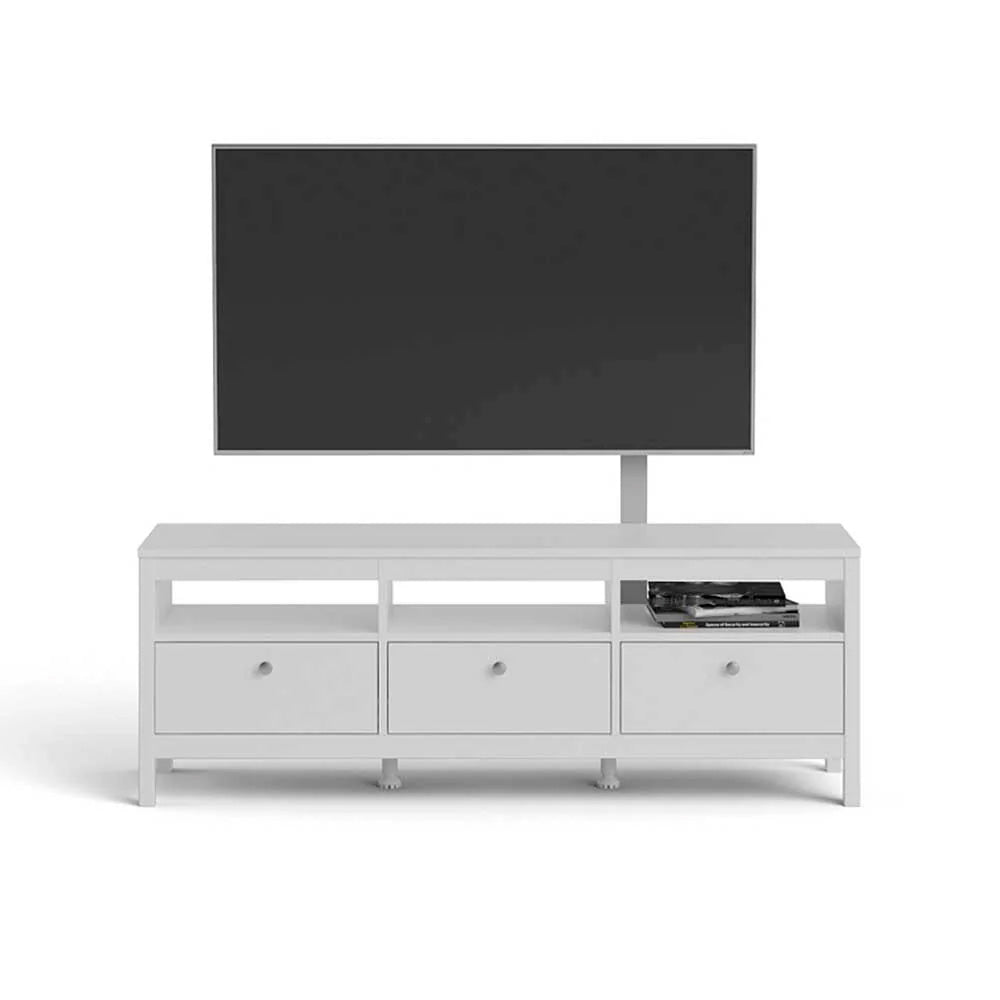 Mueble para tv Dixon - Blanco - Tugow