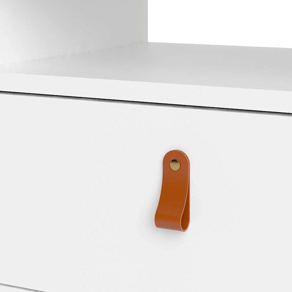 Mueble para tv Dixon - Blanco - Tugow