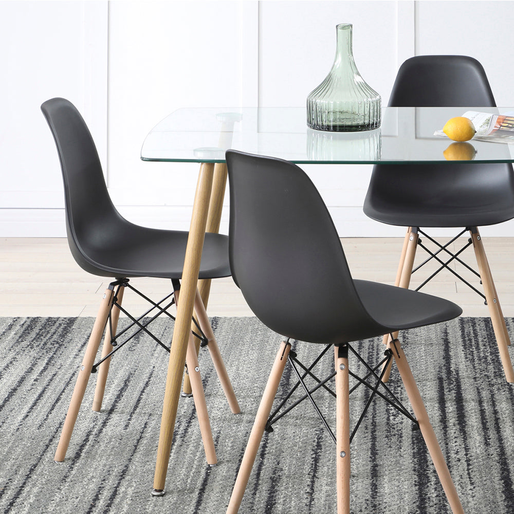 Comedor Dortmund con 4 Sillas Oslo - Tugow