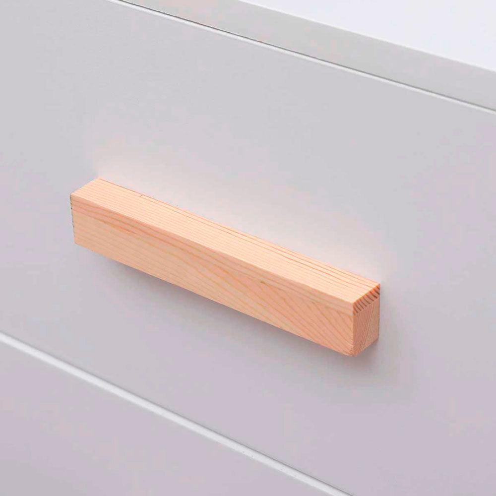 Escritorio infantil Estocolmo - Blanco y Madera - Tugow