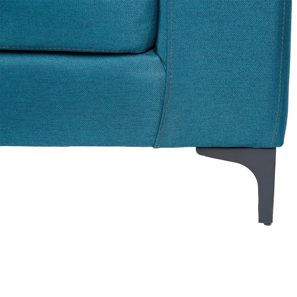 Sillón Etna - Azul Navy con patas negras - Tugow