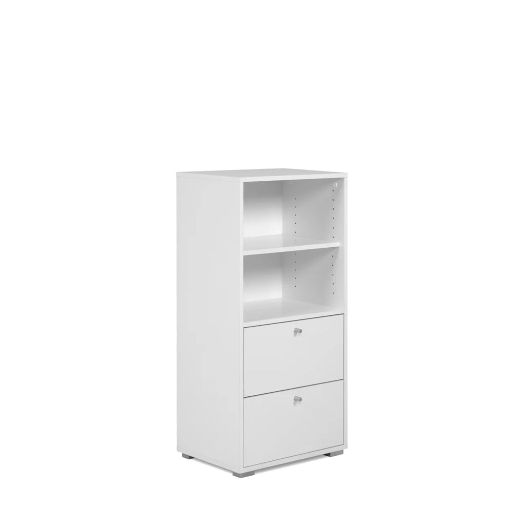 Aparador modular de repisa y cajón Flex - Blanco - Tugow
