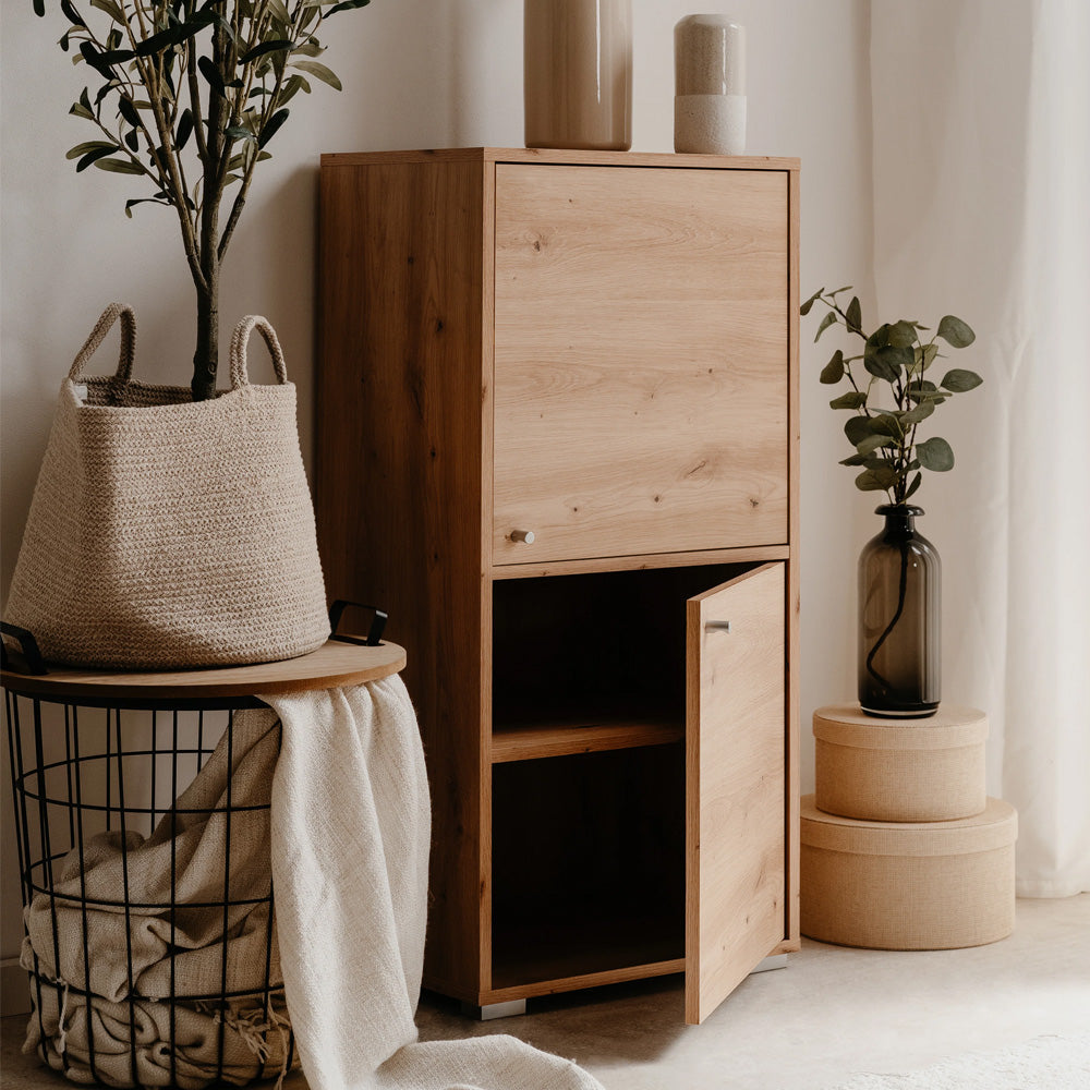 Aparador modular de puertas Flex - Roble - Tugow