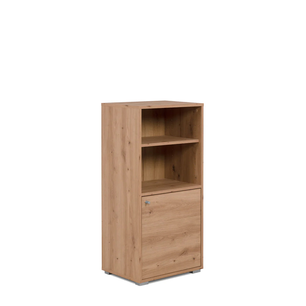 Aparador modular de repisa y puerta Flex - Roble - Tugow