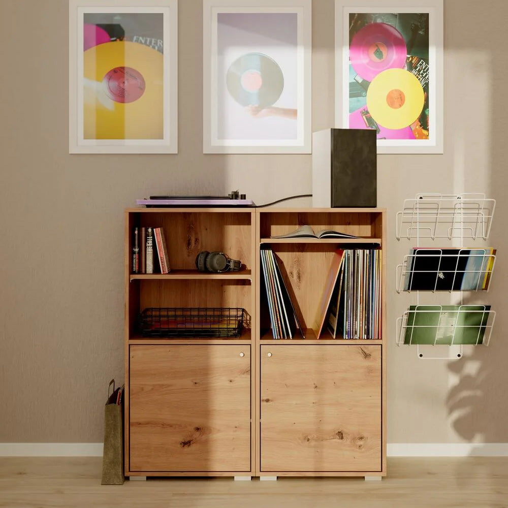 Aparador modular de puertas Flex - Roble - Tugow