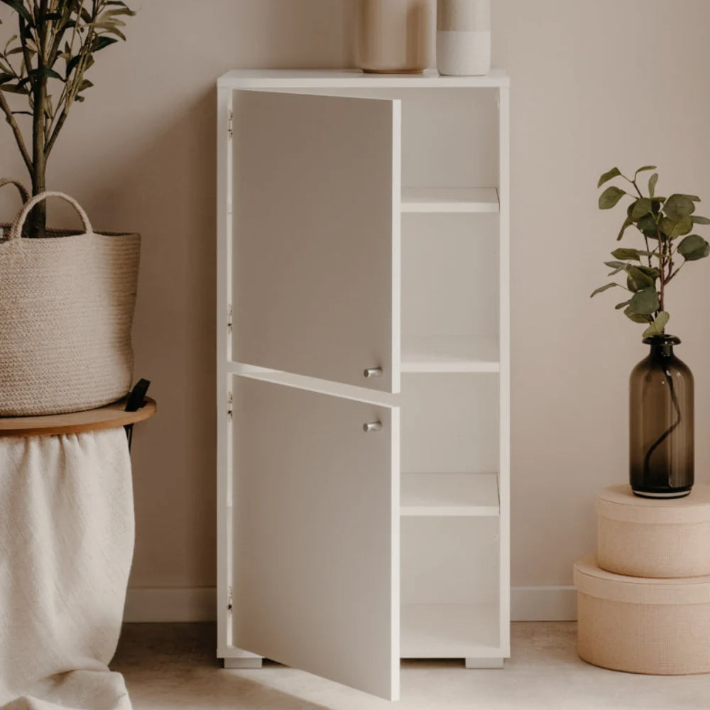Aparador modular de puertas Flex - Blanco - Tugow