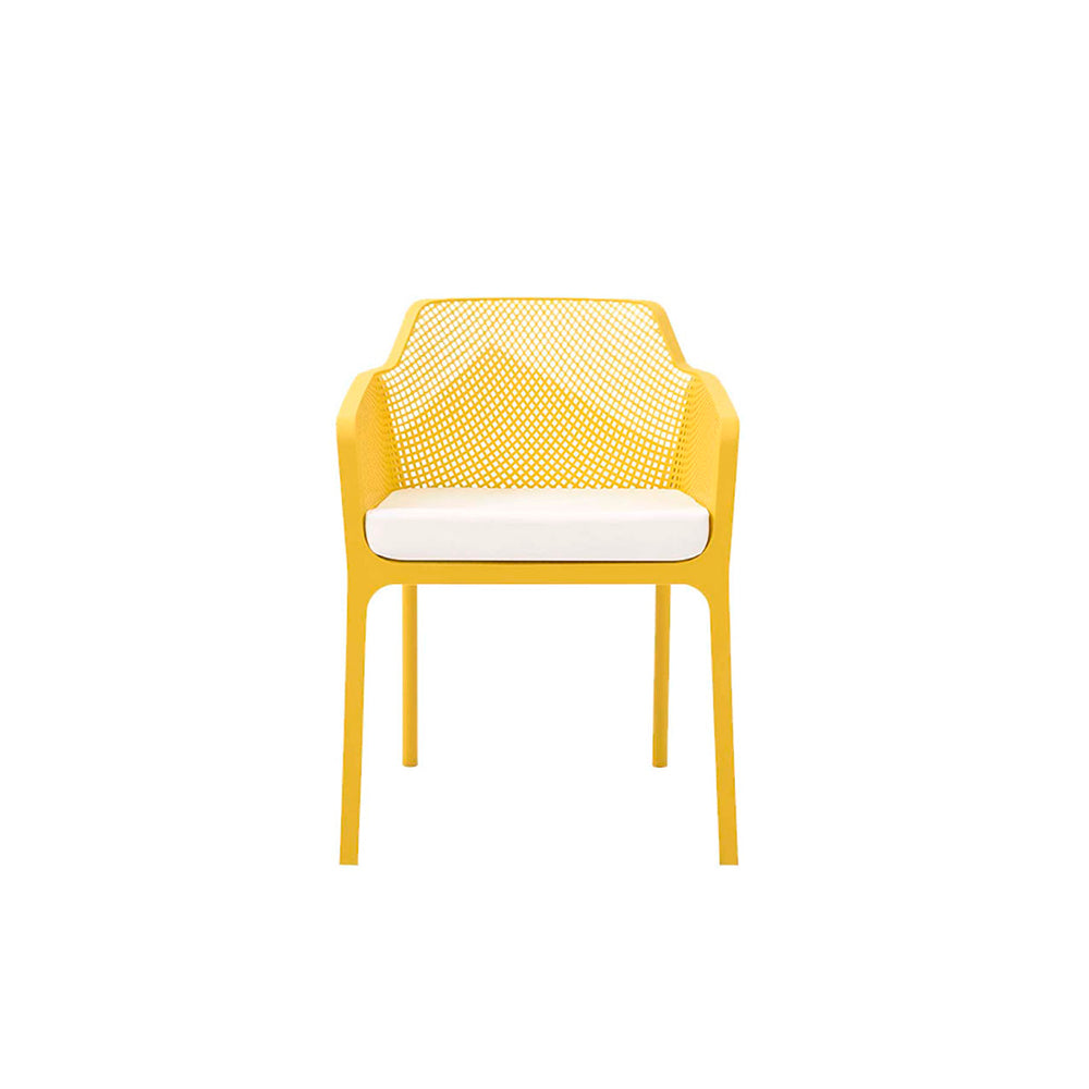 Set de 4 sillas de exterior Galdania - Amarillo - Tugow