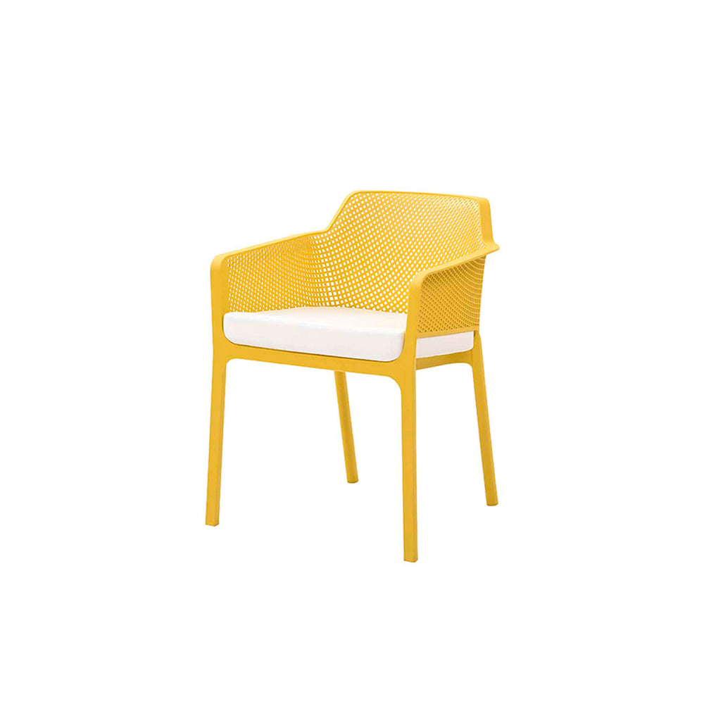 Set de 4 sillas de exterior Galdania - Amarillo - Tugow