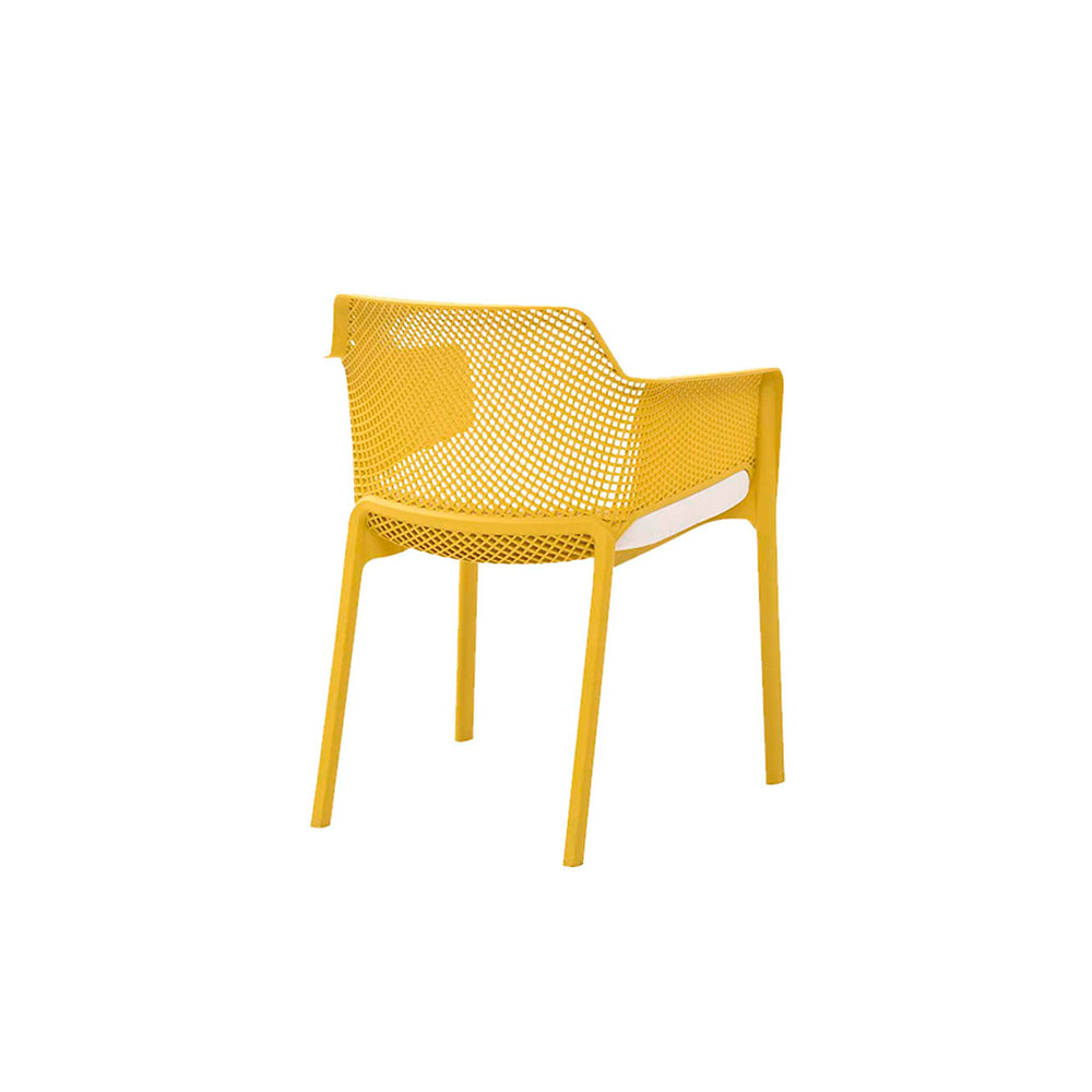 Set de 4 sillas de exterior Galdania - Amarillo - Tugow