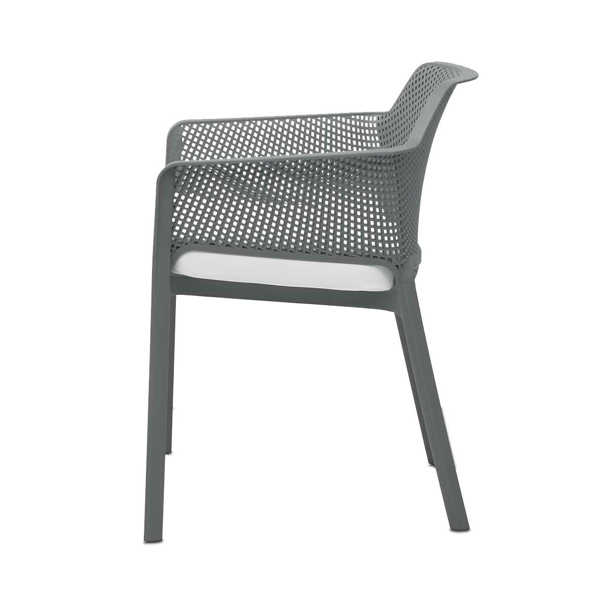 Set de 4 sillas de exterior Galdania - Gris - Tugow