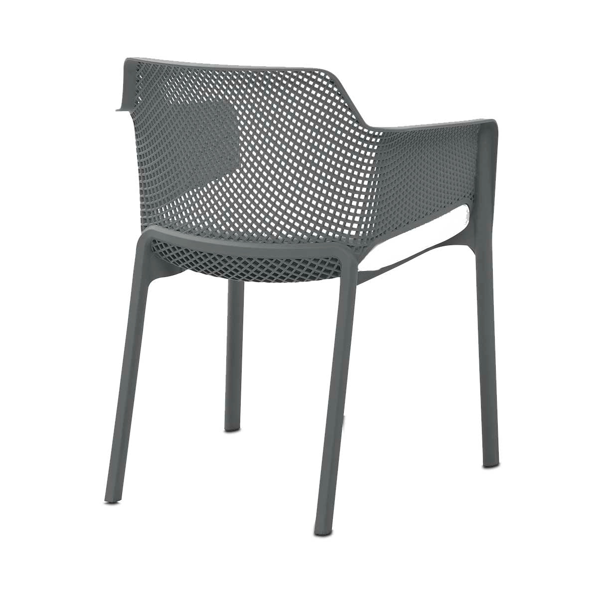 Set de 4 sillas de exterior Galdania - Gris - Tugow