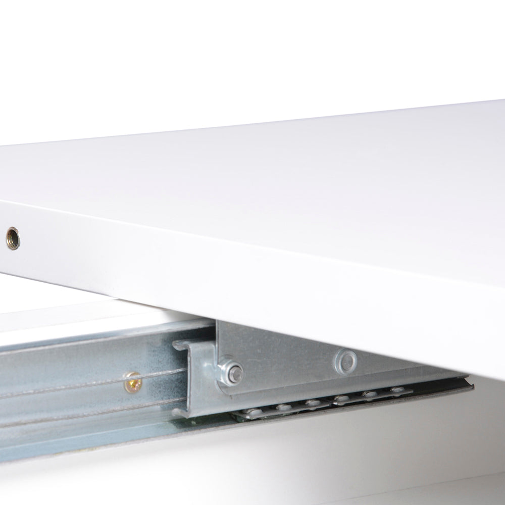 Mesa de comedor extensible Genova - Blanco - Tugow