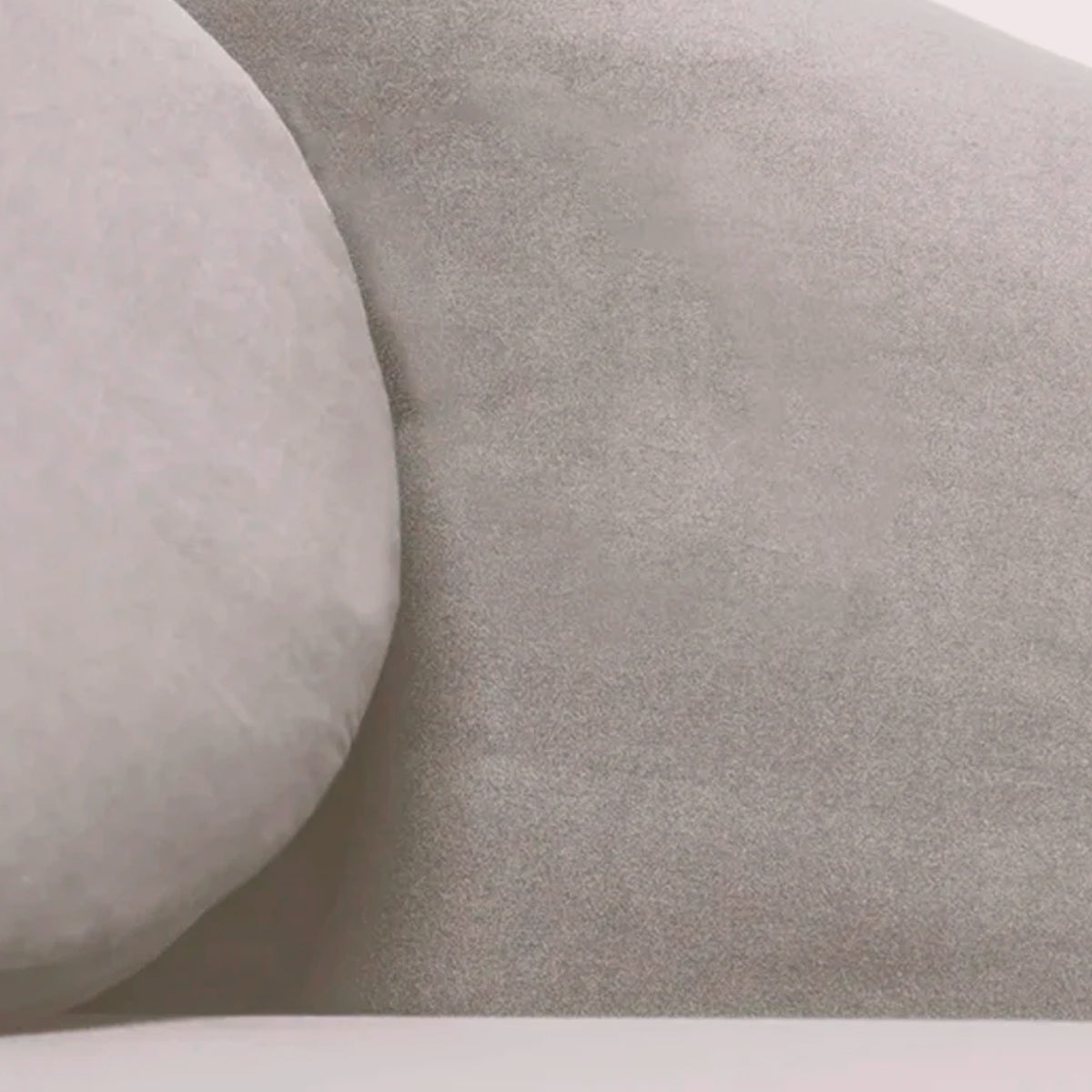 Sofá de 3 plazas terciopelo Giulia - Beige/Marfil - Tugow